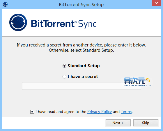 BitTorrent Sync