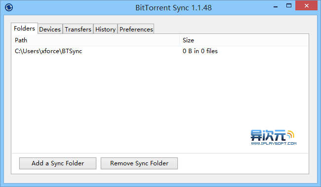 BTSync 文件夹