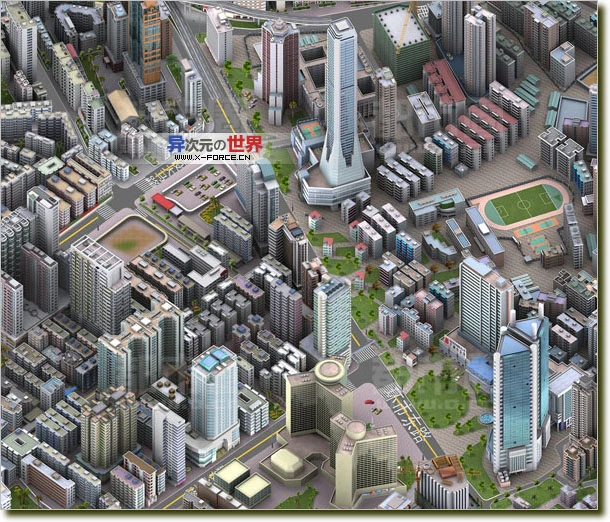 抛开你的地图！体验精彩实用的网络虚拟城市！