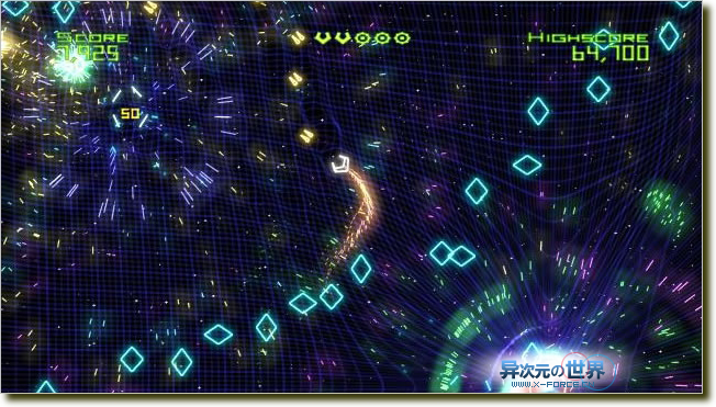 超炫丽射击小游戏系列No.1 - 几何战争Geometry Wars:Retro Evolved