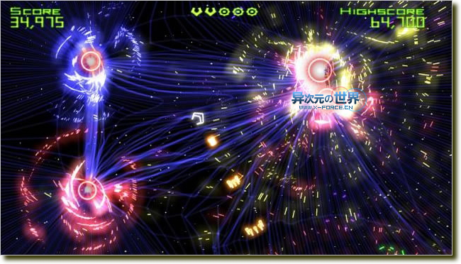 超炫丽射击小游戏系列No.1 - 几何战争Geometry Wars:Retro Evolved