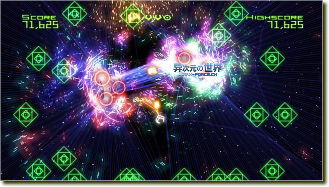 超炫丽射击小游戏系列No.1 - 几何战争Geometry Wars:Retro Evolved