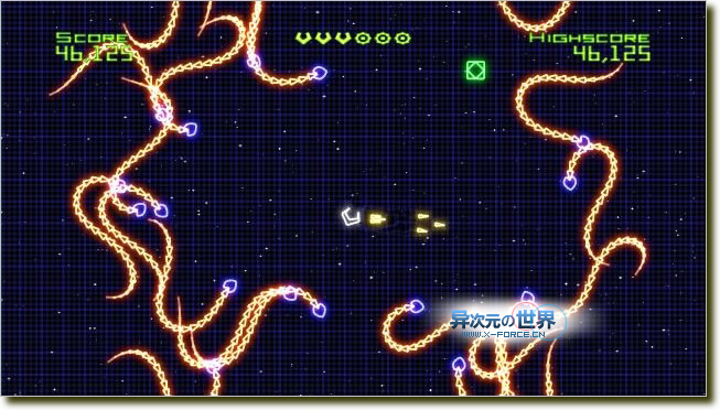 超炫丽射击小游戏系列No.1 - 几何战争Geometry Wars:Retro Evolved