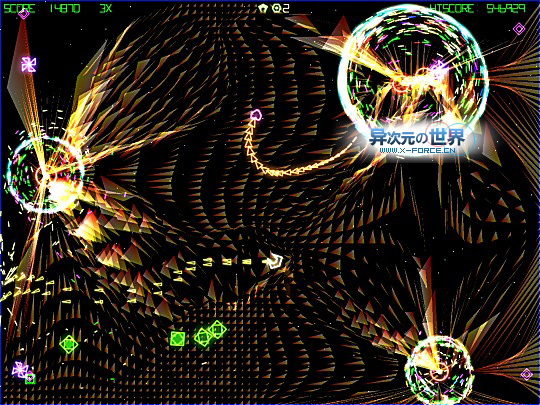 超炫丽射击小游戏系列No.2 - 网格战争 Grid Wars2