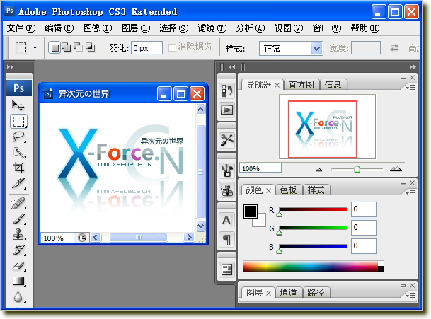 Adobe PhotoShop CS3 官方简体中文正式版（含精简版）- PS图片处理软件