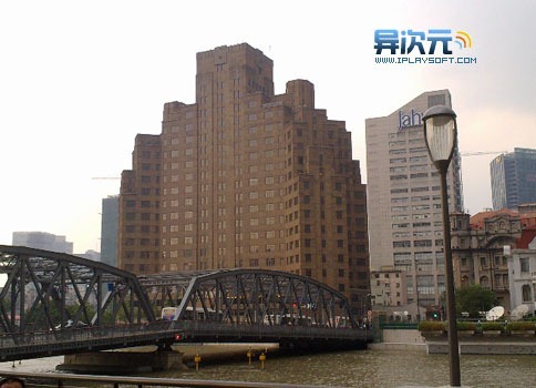 这个是我自己照的原图，上海外白渡桥