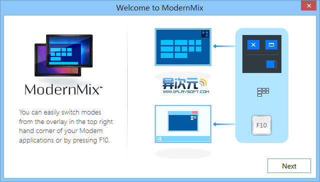 ModernMix 全屏窗口化切换