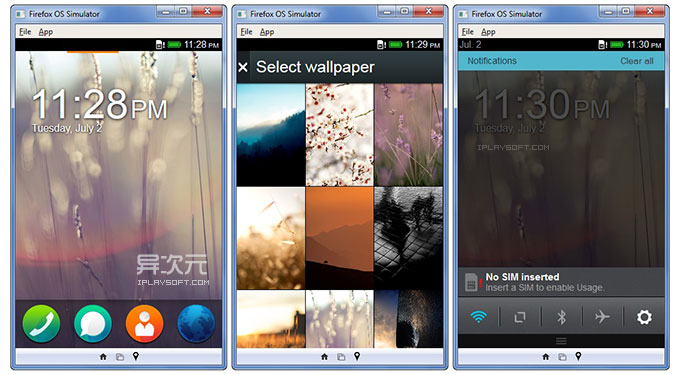 FireFox OS 模拟器