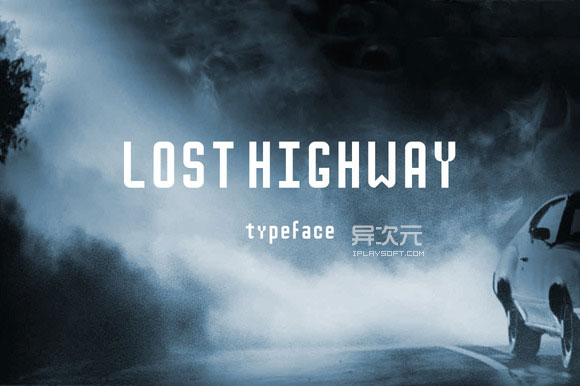 Lost Highway 字体