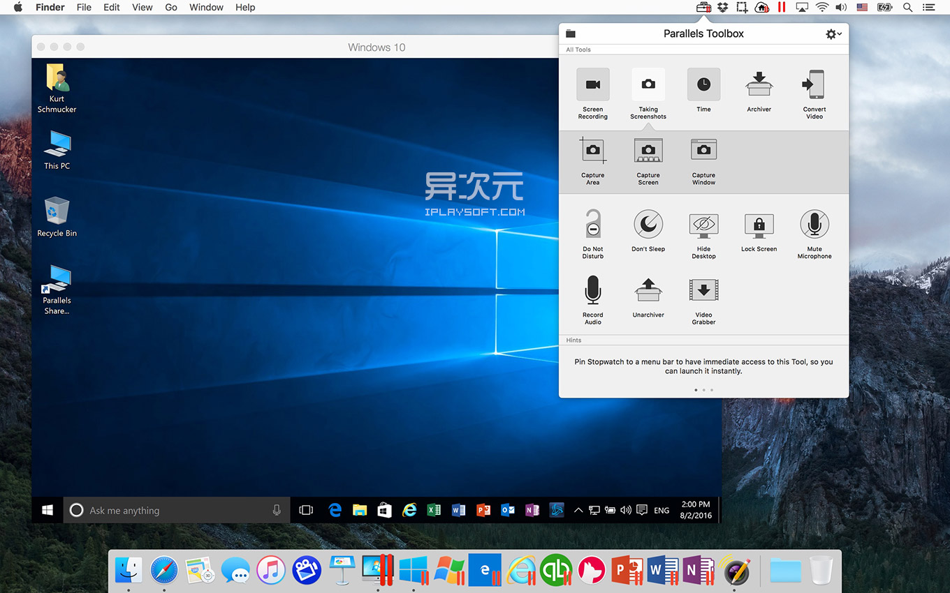 Как установить android parallels desktop