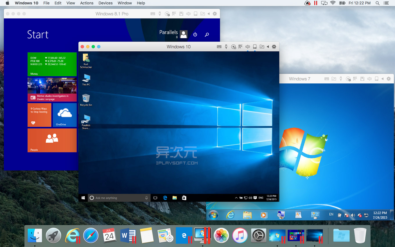 parallels 13 mac reinstall win10 image