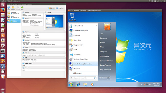 linux virtualbox windows 10