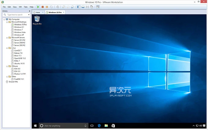 VMware Workstation Pro Windows 10