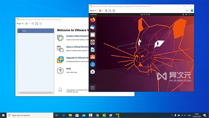 VMWare Player 虚拟机运行 Ubuntu