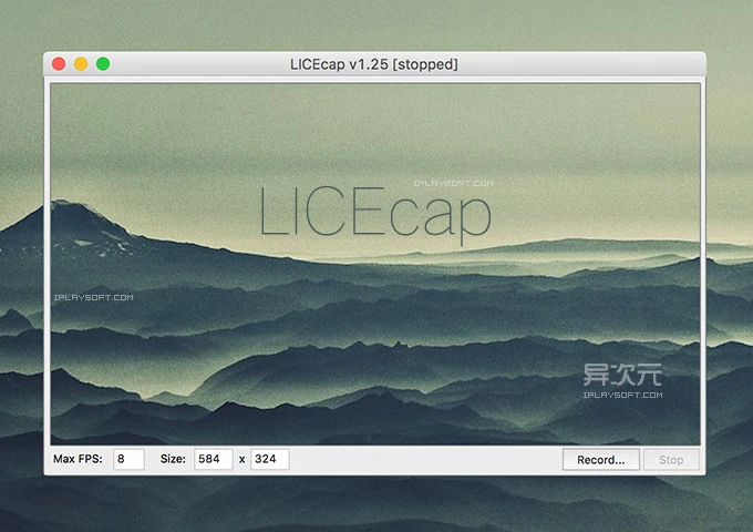 LICEcap GIF 制作软件