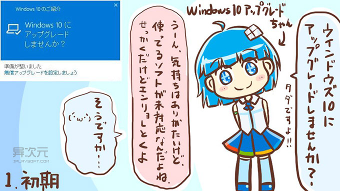 Win10 漫画