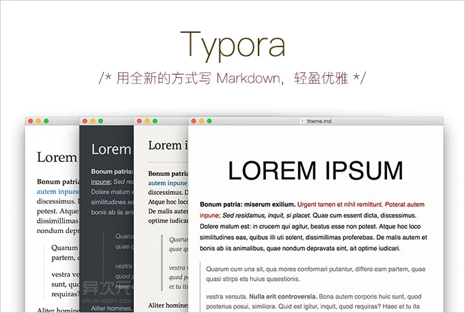 Typora Markdown 编辑器
