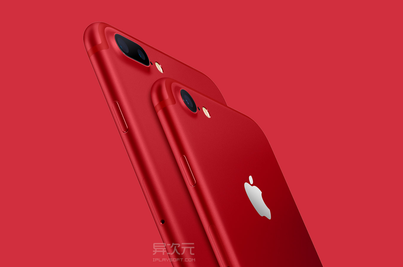 苹果 2017 iPhone 7 红色特别版高清壁纸预览 | 10wallpaper.com