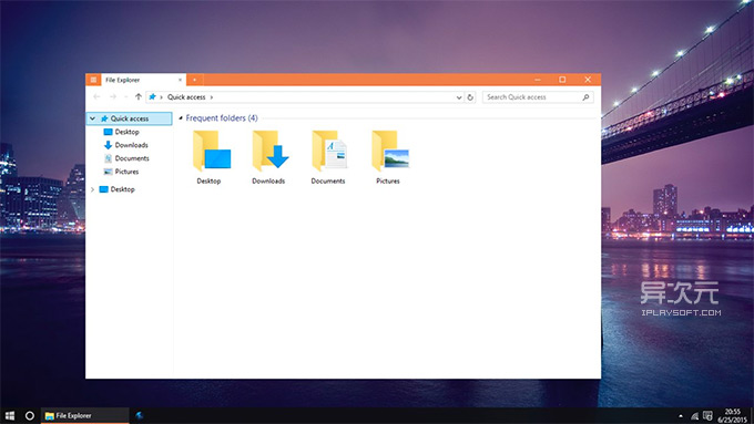 Windows 10 资源管理器