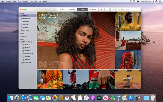 macOS 照片应用