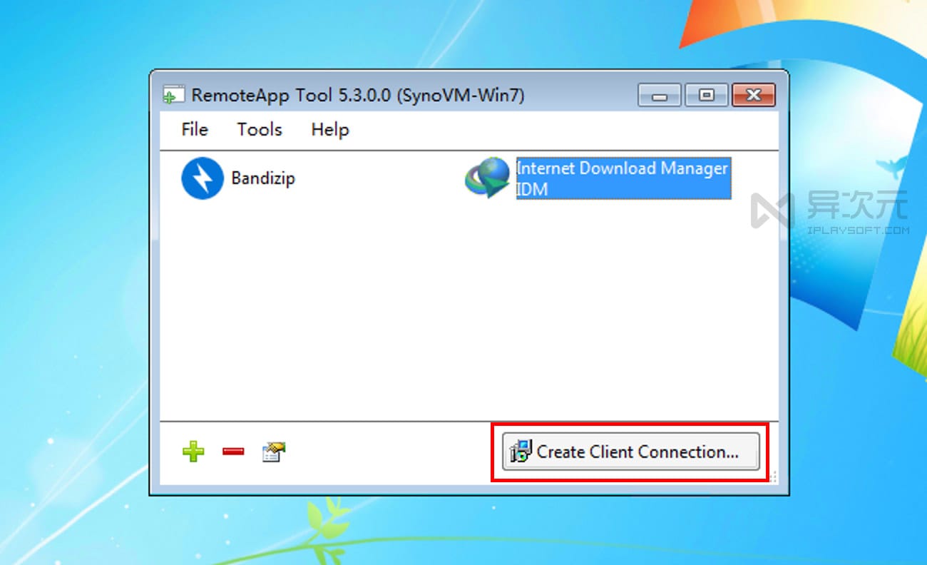 RemoteApp Tool 开源远程神器 在本机运行另一台电脑上的软件 (类似PD融合模式) 异次元软件下载