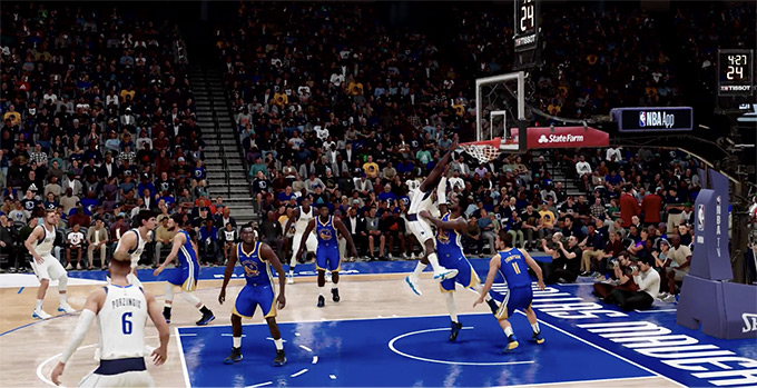 NBA2K21 游戏画面