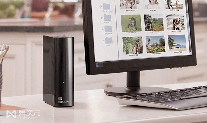 西部数据 WD Elements 硬盘