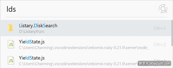 Listary 模糊搜索