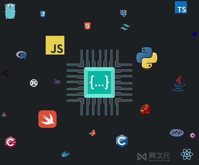Codeium 支持的编程语言