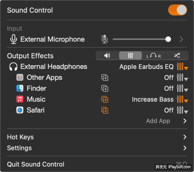 Mac 音量控制软件