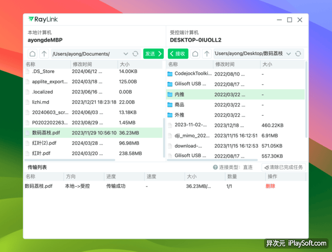 远程文件传输