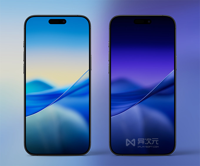 iPhone 使用 Mac Tahoe 壁纸