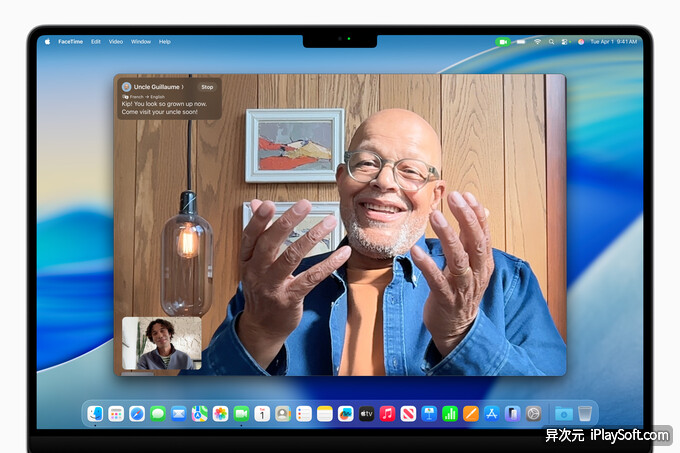 macOS Tahoe 实时翻译